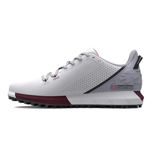 Under Armour HOVR Drive Spikeless Wide (E) Golf Shoes - White/Mod Grey