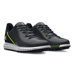 Under Armour HOVR Drive Spikeless Wide (E) Golf Shoes - Black/Halo Grey