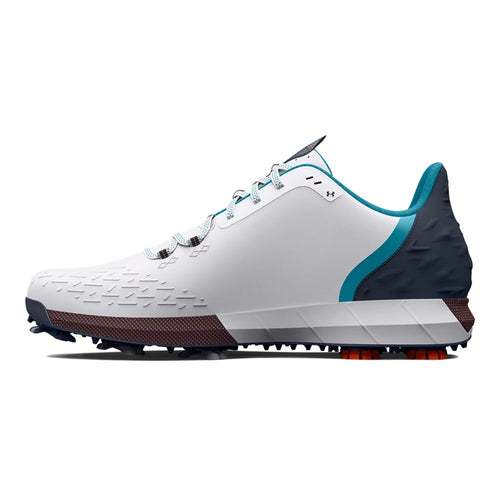 Under Armour UA HOVR™ Drive 2 Wide (E) Golf Shoes - White/Downpour Grey