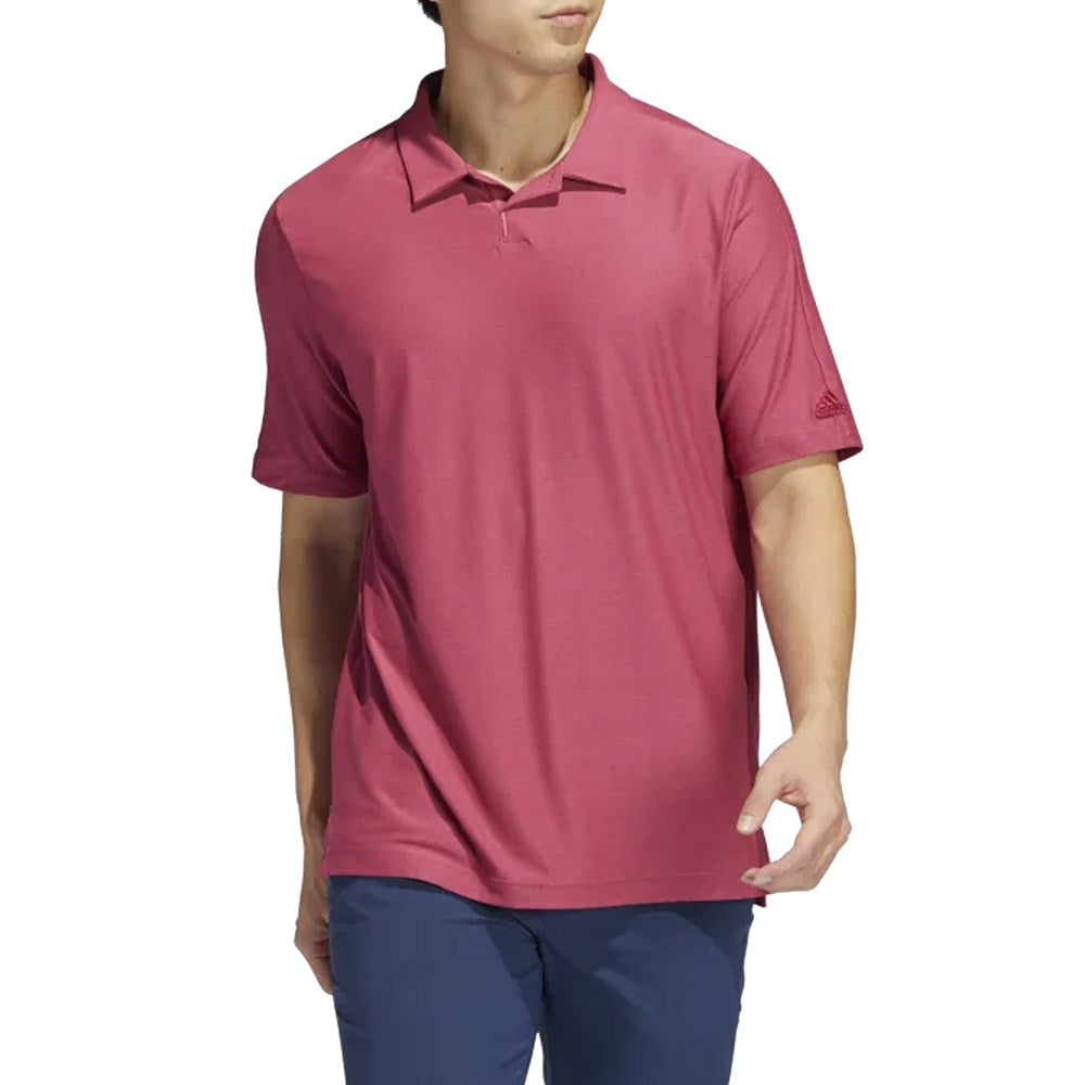 Adidas Go-To Golf Polo Shirt - Wild Pink