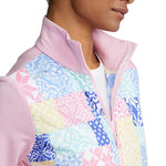 RLX Ralph Lauren Women's Cool Wool Hybrid Jacket - Taylor Rose/Patchwork