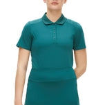 Kemeja polo golf ROHNISCH Women Golf - Teal Deep
