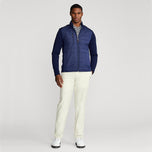RLX Ralph Lauren Wool Cool Full Zip Golf Jacket - Tentera Laut Perancis