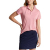 RLX Ralph Lauren Women's Tour Performance Golf Shirt - Dolce Pink