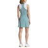 RLX Ralph Lauren Women's Sleeveless Zip Printed Airflow Golf Dress - Spring Wicker