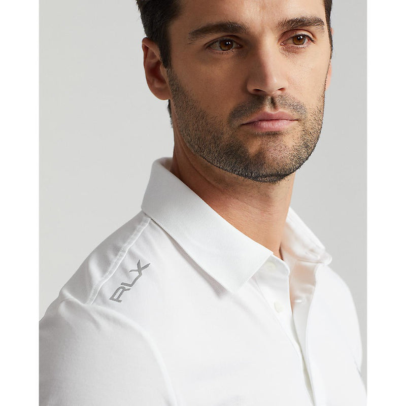 RLX Ralph Lauren Performance Polo Shirt - Pure White