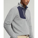 RLX RALPH LAUREN QUILT Double Knit 1/4 Zip- 스틸