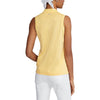 RLX Ralph Lauren Women's Tour Performance Sleeveless Golf Shirt - Beach Yellow