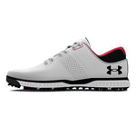 Under Armour Medal RST 2  Wide (E) Golf Shoes - White/Black